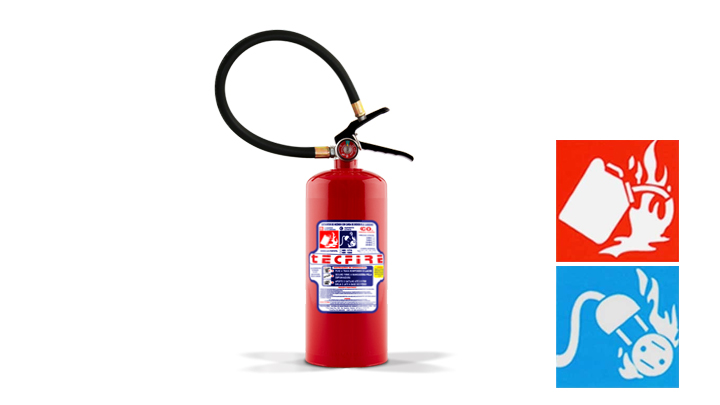 extintor de incendio tecfire